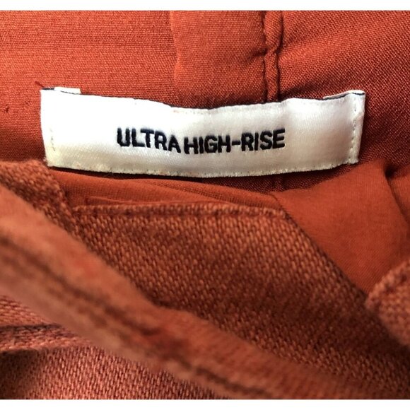 Hollister Rust Mini Skirt with Button Detail - Picture 6 of 9